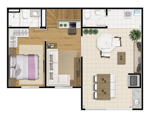 Duplex Superior 2 dorms.